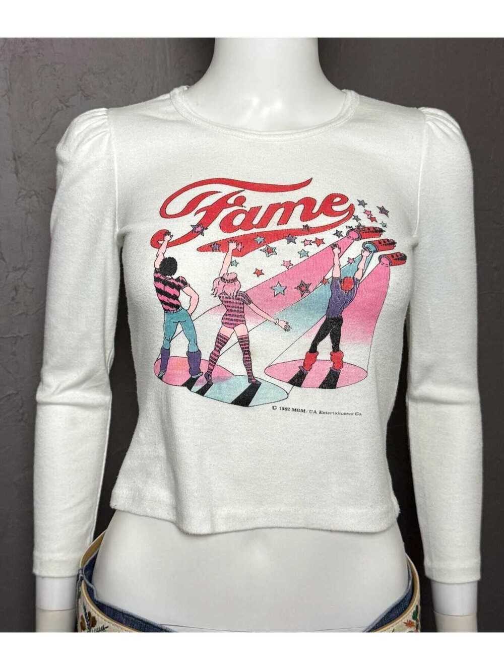 1980's FAME Movie Cropped T-shirt XS-S 80's Dancer Baby-T